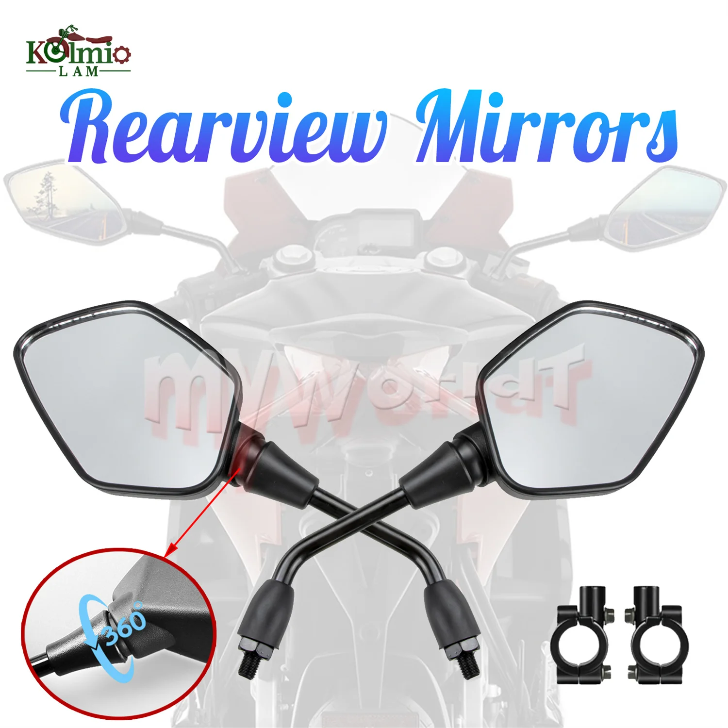 Motorcycle Mirror R…