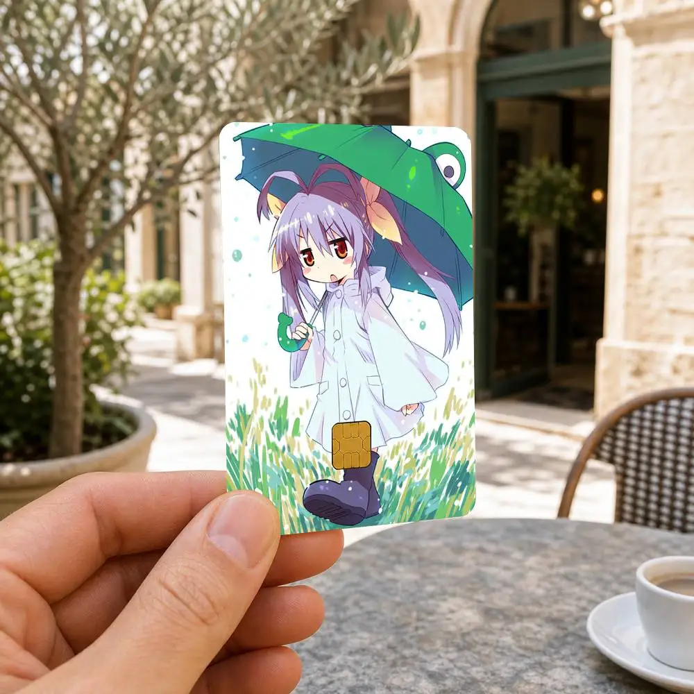N-Non Non Biyori  HD Waterproof Card Skins Protective Stickers for Credit Bank Game Cards