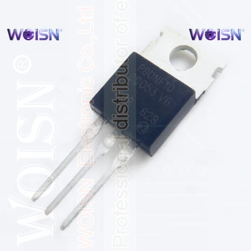 TO-220 P80NF10 STP80NF10 Trending Electronic Parts Ready Stock Fast Shipping Small MOQ Mixed Batch Discount