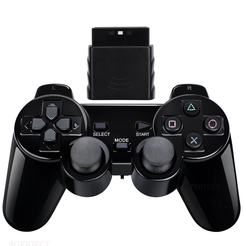 Wireless Vibrating Gamepad for Sony ps2 Gaming Controller for Playstation 2 Joystick for PC  Joypad USB Game Controle