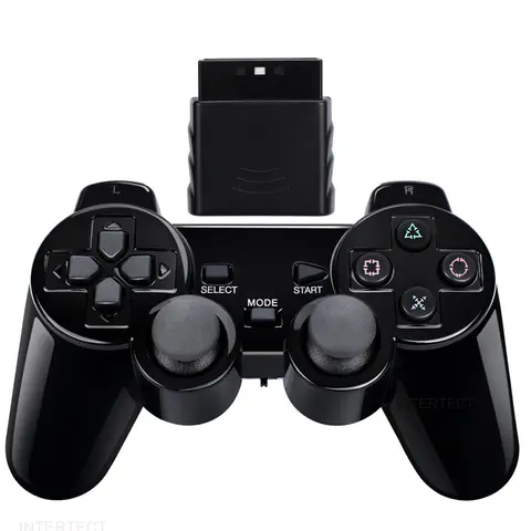 Wireless Vibration Gamepad for PS2 TECTINTER