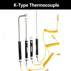 Sonda termopar de superficie tipo K para líquido, NR-81530 de temperatura de superficie sólida, NR-81531B de NR-81532B