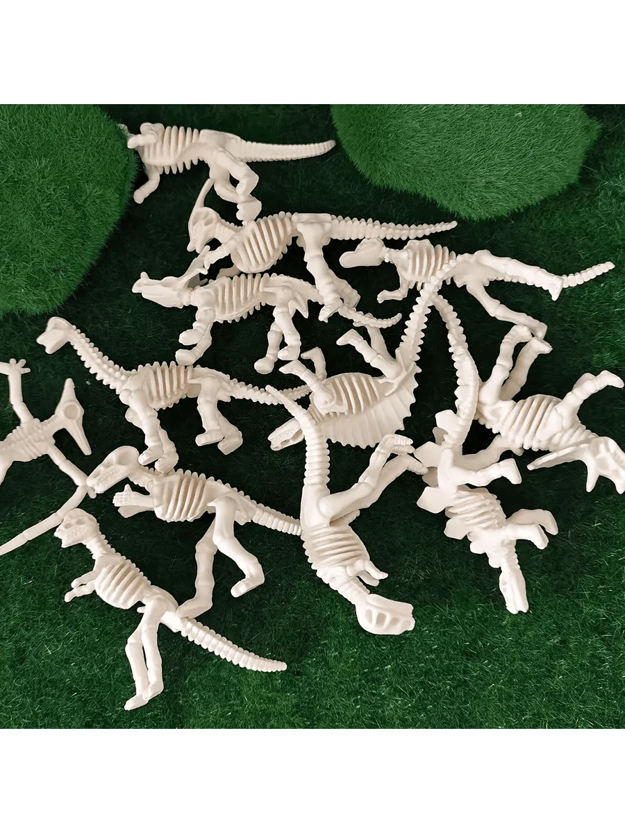 6P Dinosaur Skeleto…