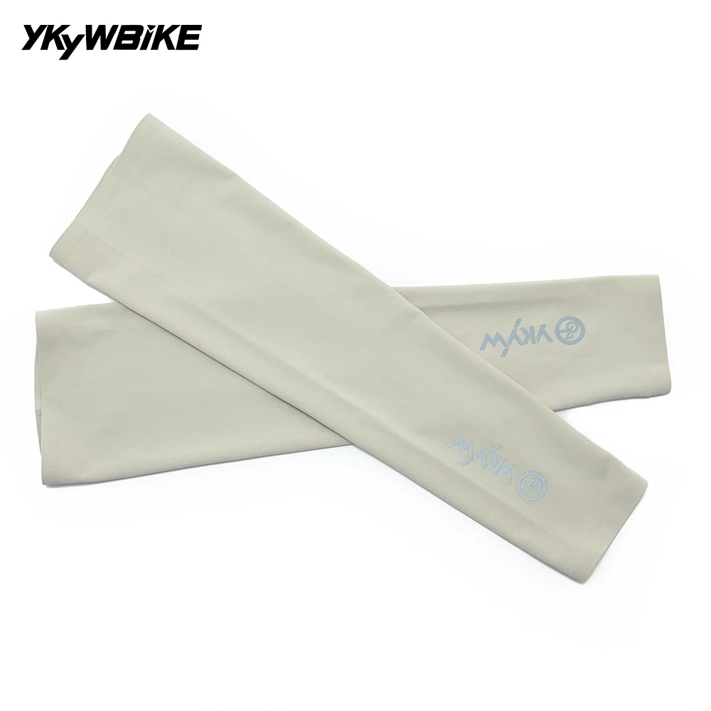 YKYWBIKE Cycling Arm Sleeve SPF 50+ Road Bike Arm Guard Bicycle Arm Protection Lightweight Seamless Cuff MTB Outdoors Arm Sleeve