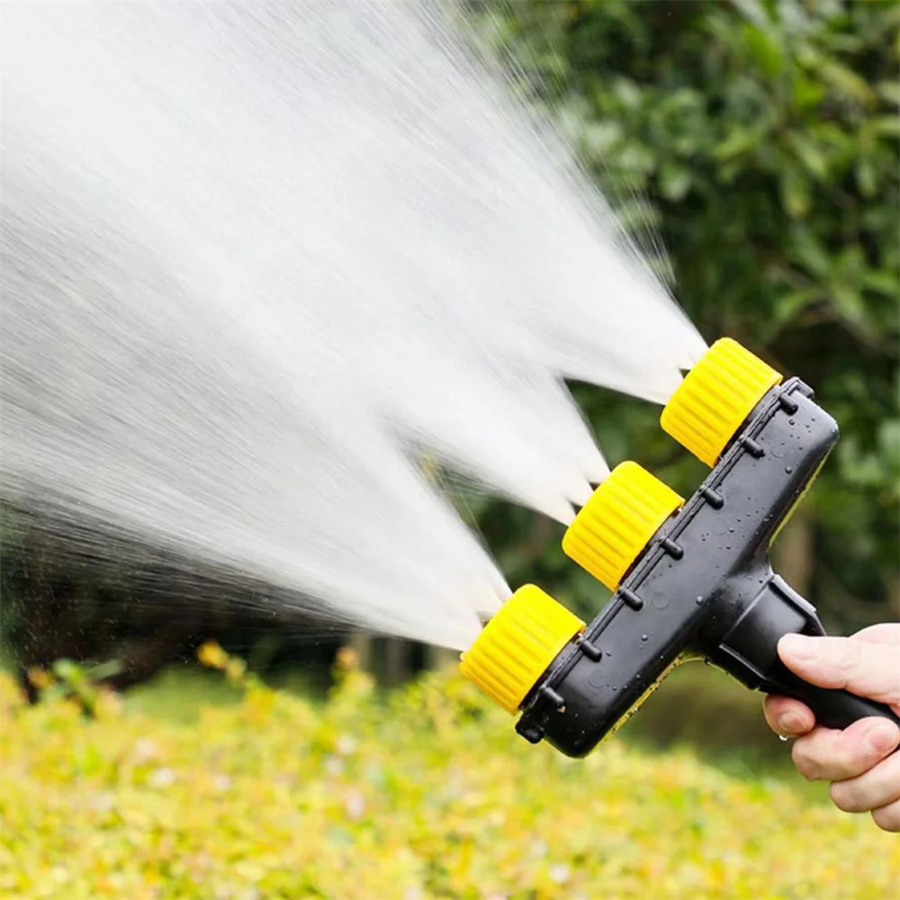 Agriculture Atomizer Nozzle Garden Lawn Sprinkler Farm Vegetable Irrigation Adjustable Large Flow Watering Tool 3/4/5/6 Way