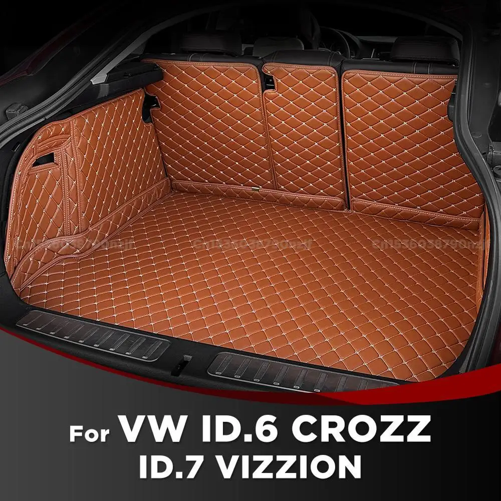 

For Volkswagen VW ID.6 CROZZ、ID.7 VIZZION Auto Full Coverage Trunk Mat Car Protective Pad Cargo Liner Interior Accessories