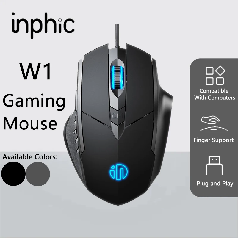 Inphic W1 Wired Mou…