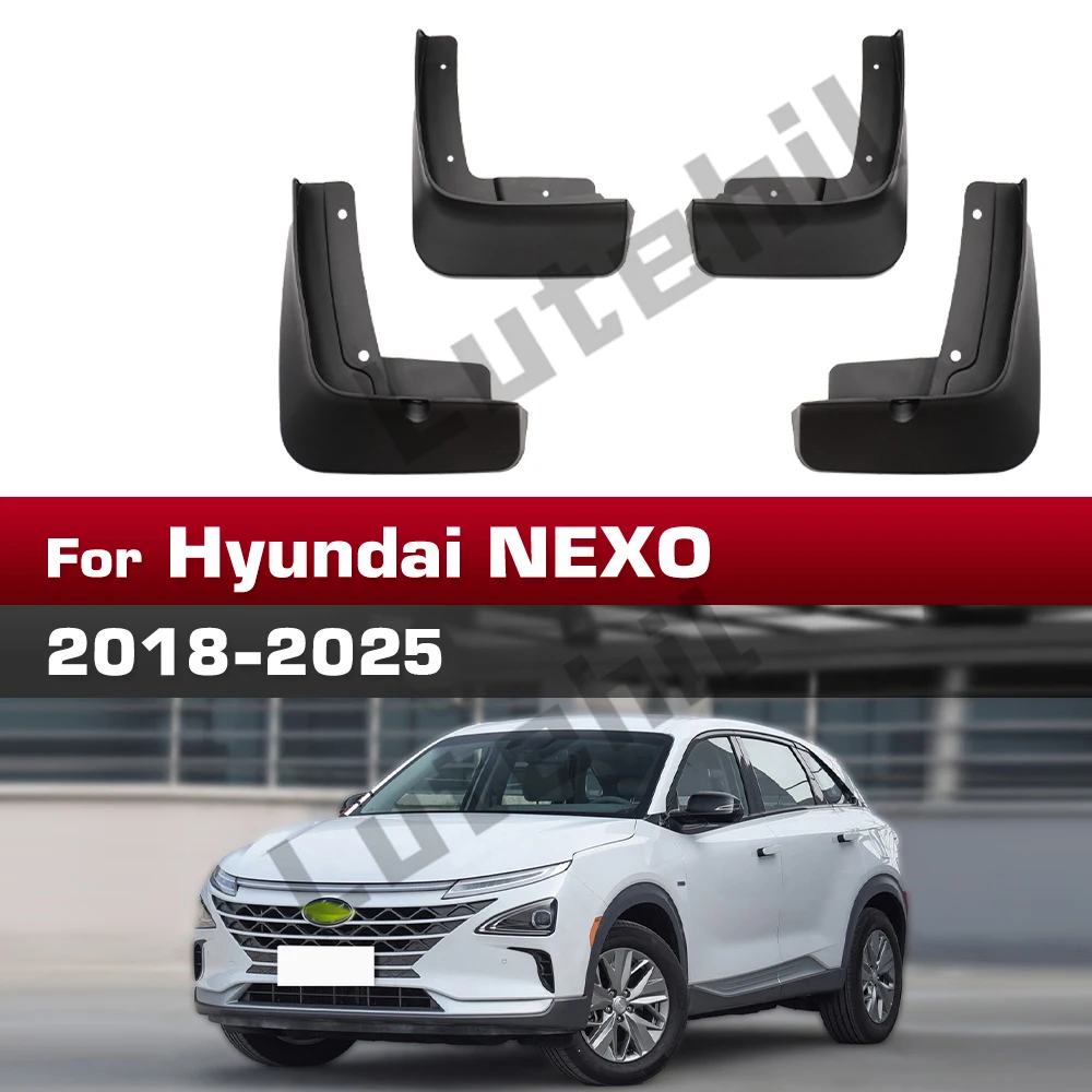 

For Hyundai Nexo 2018-2025 2019 2020 2021 2022 2023 2024 Fender Mudflaps Splash Guards Mudguards Mud Flaps car Accessories