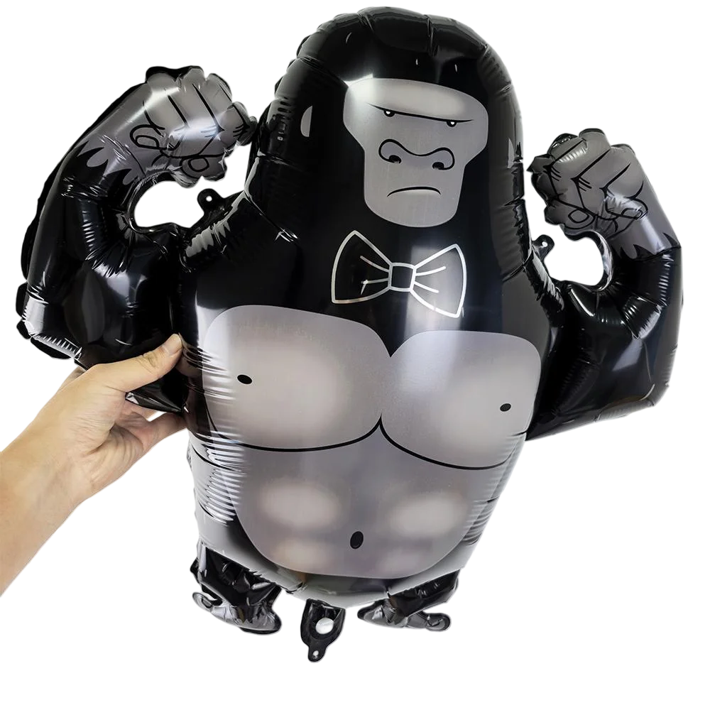 1/3pcs Cartoon Animals Gorilla - Baby Nursery Jungle Theme ulasan dan harga