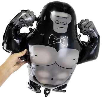 熊主題派對氣球,可愛卡通棕熊粉紅奶油色鋁箔氣球,泰迪熊主題,兒童生日派對,嬰兒派對,婚禮裝飾 8 最佳銷售 嬰兒氣球 - №4