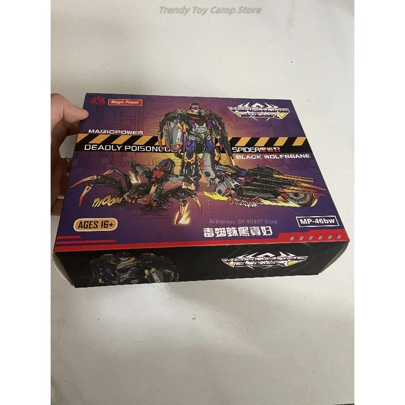 

[24-часовая доставка] Фигурка робота Brinquedos, Magic Power Transformation, Blackarachnia Black Wolfsword, MP-46BW,
