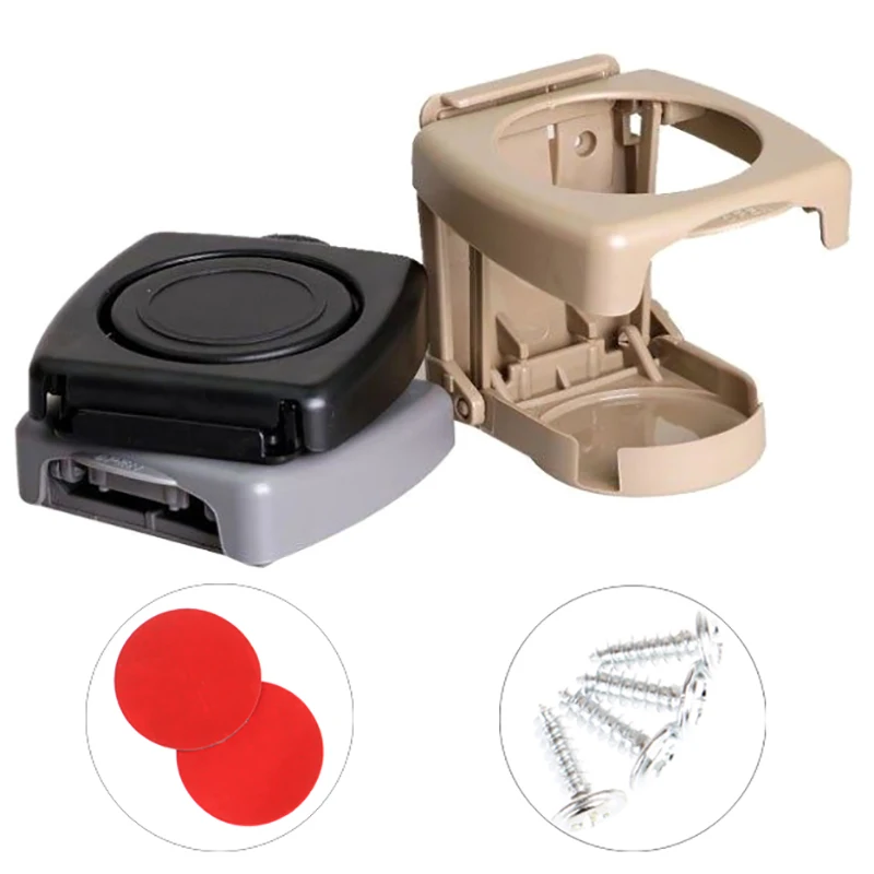 

ABS Material, Foldable Beverage Stand For Office, RV, Yacht - Vehicle Drink Holder, Cup Holders For Vehicles Car Cup Holder