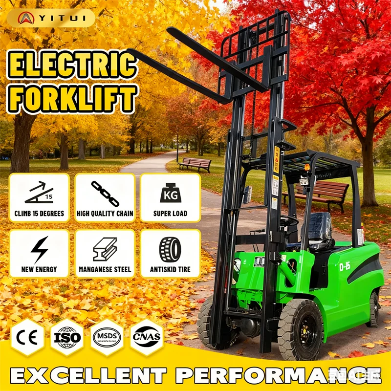 Customized Mini 2 Ton Electric Forklift With The Latest Multifunctional Small Fourwheel Forklift Electric Stacker