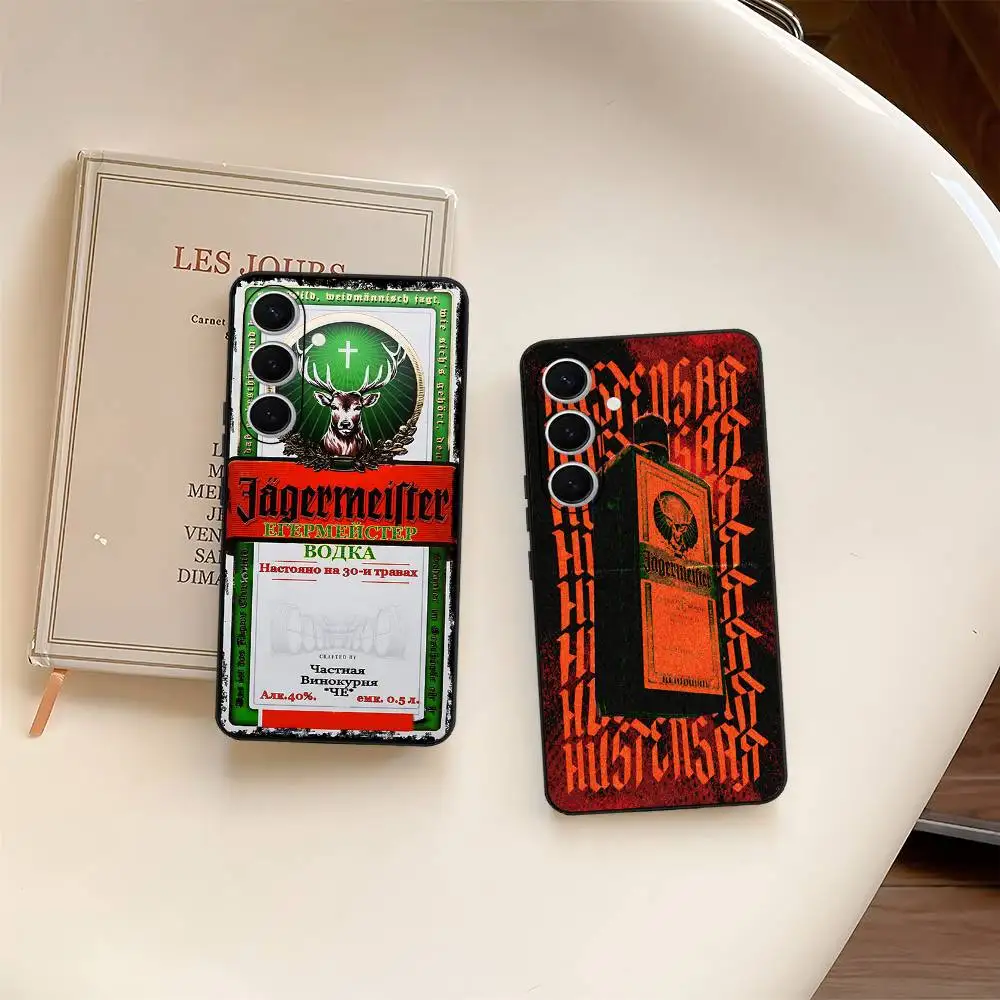 Чехол для телефона с логотипом Hi J-Jagermeister для Samsung S 24 Fe 25 Ultra Plus 20 Lite 21 30 22 23 24 22 Ultra 5G Fundas