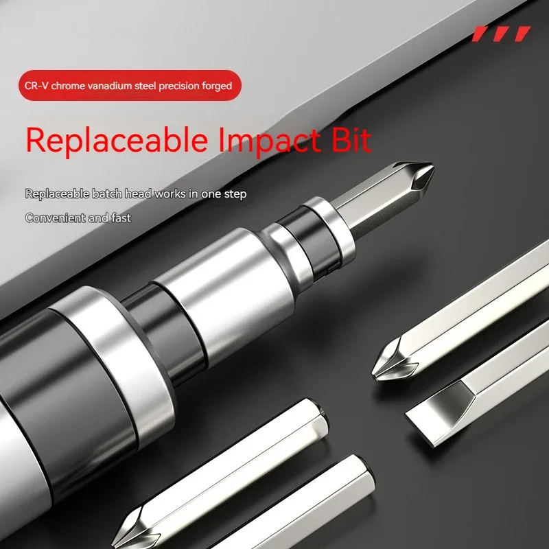 7/13 PCS Impact Screwdriver Hand Manual Reversible Impact Driver Set Durable Remove Disengage Rusted Fasteners Or Frozen Bolts image 4