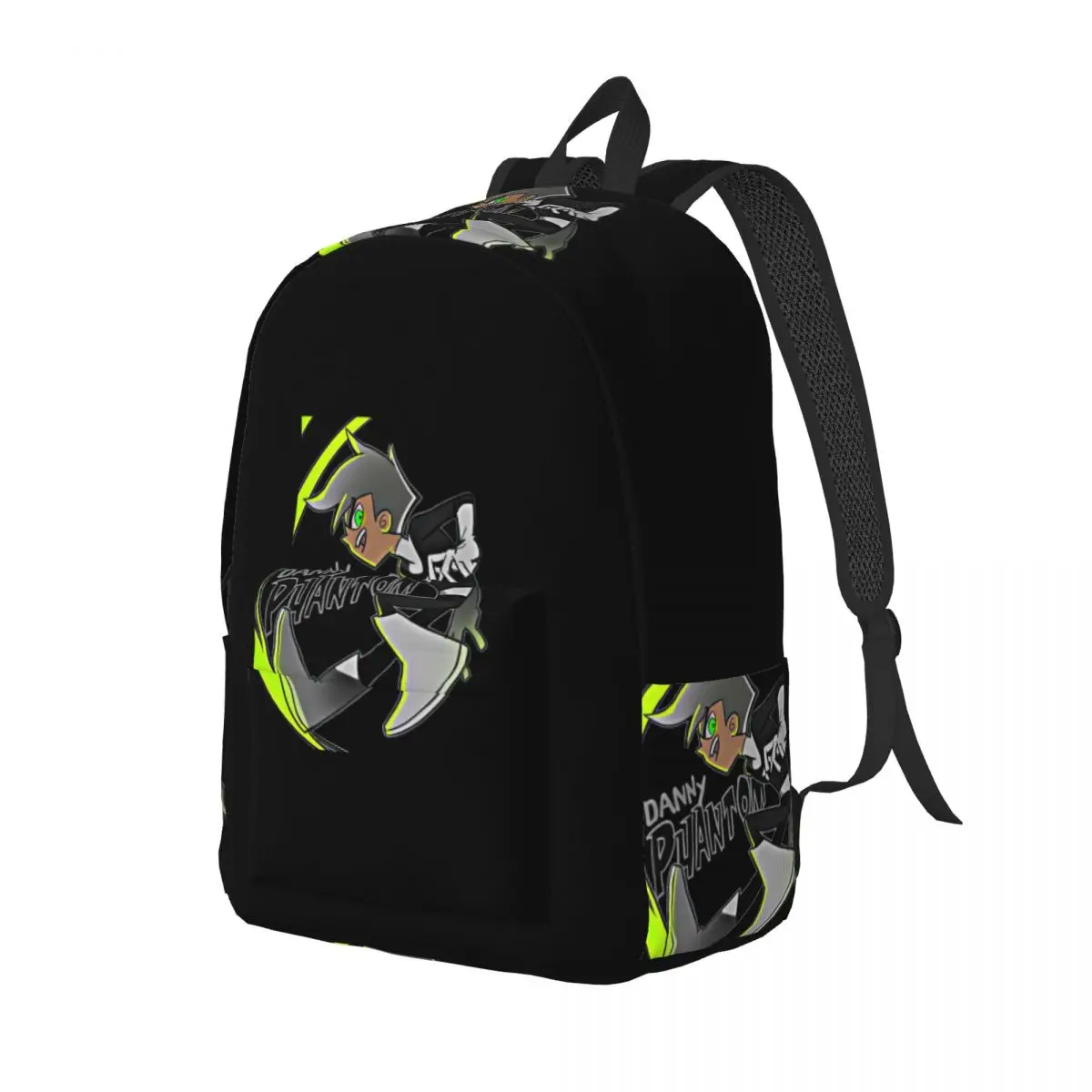 

Danny Phantom Backpack Daypack Large Capacity Kids BookBag School Bag Shoulder Bags for Boys Girls