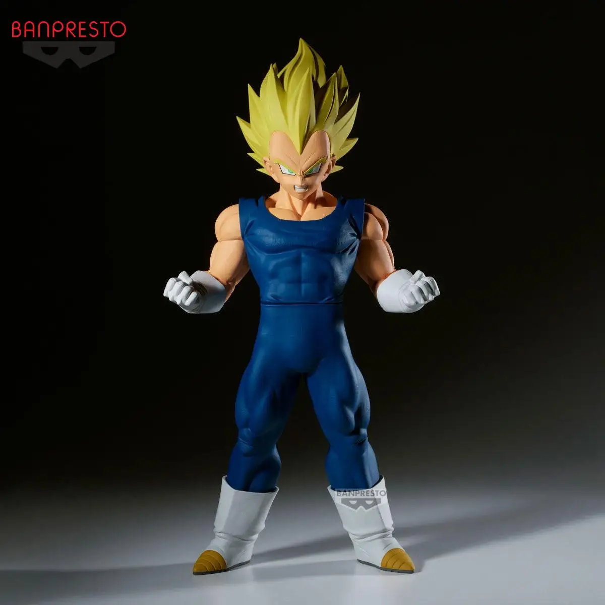 Banpresto DRAGON BALL Z Vegeta Action Figures คอลเลกชันตุ๊กตาตุ๊กตาตุ๊กตาของเล่นรูปอะนิเมะของแท้สะสมกล่อง