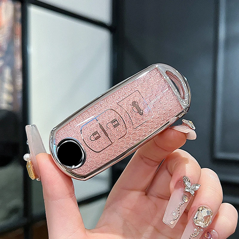 Crystal Pink Tpu for Mazda 2 3 5 6 Atenza Axela Demio CX-3 CX3 CX