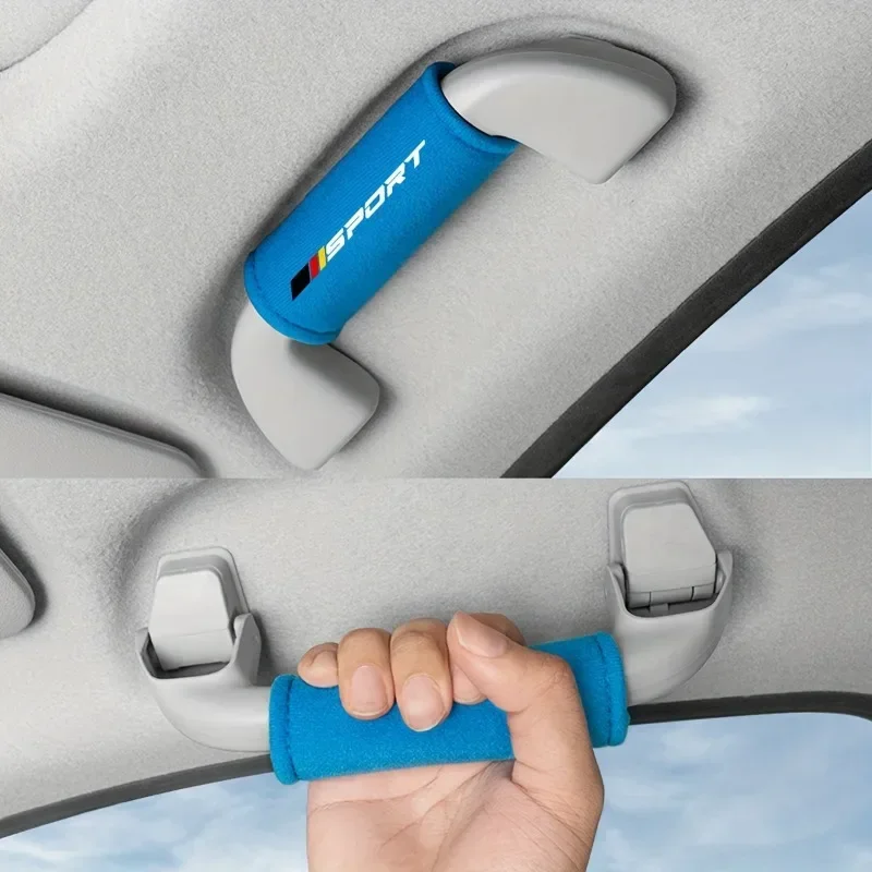 1 pcs Fluff Car Roof Door Handle Protector Car Armrest Cover, Fit for Vehicle Use, Can Be Freely Matched To Decorate Your Car