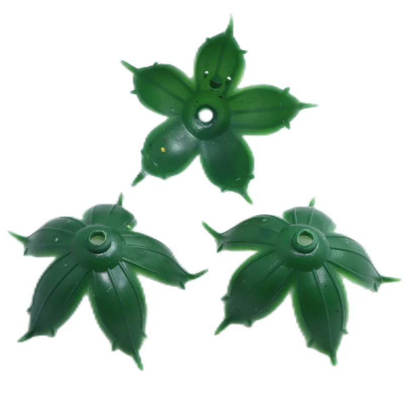 500 قطعة 5 سنتيمتر الاصطناعي البلاستيك زهرة قاعدة غطاء وعاء Sepal لتقوم بها بنفسك زهرة اصطناعية اكسسوارات