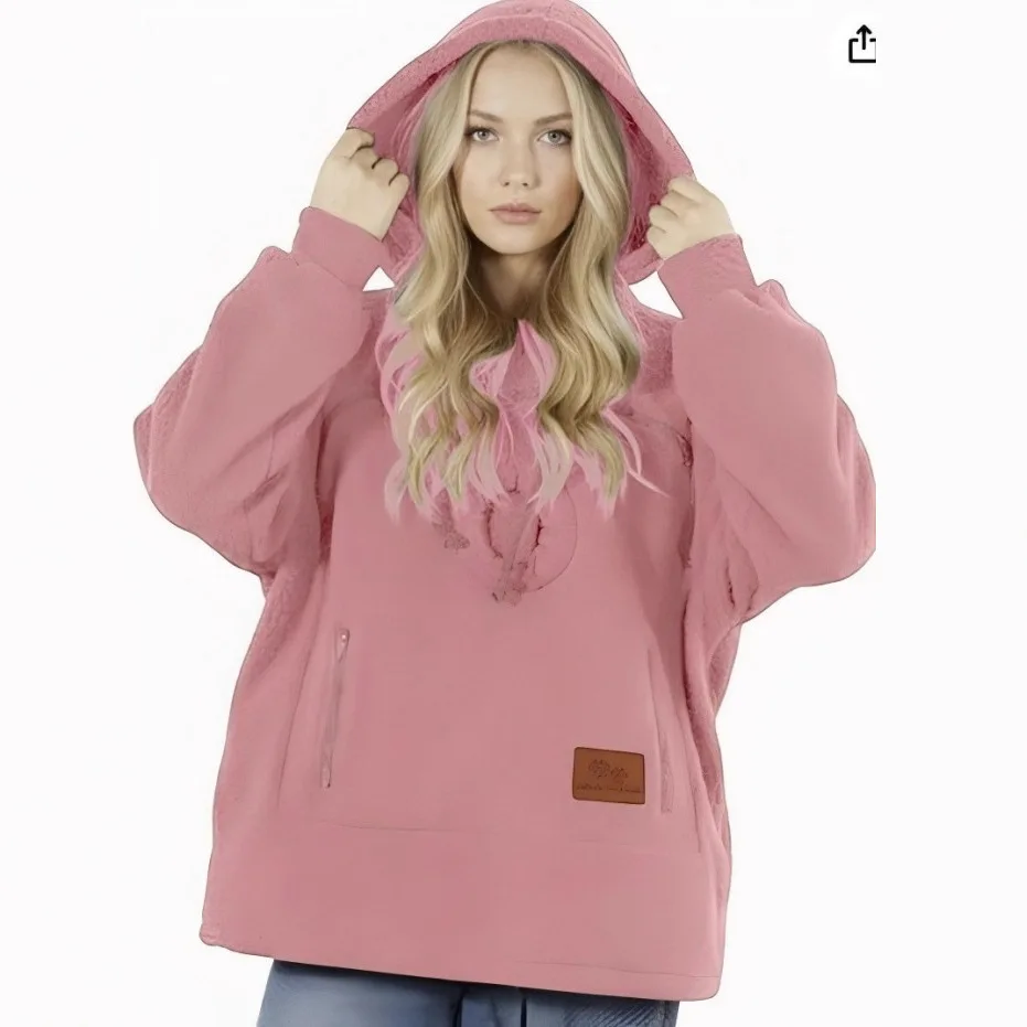 Sudadera con capucha de forro polar para perros y gatos pequeños - imagen 5