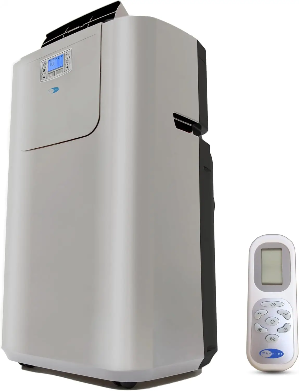 Elite Portable Air Conditioner with Dual Hoses, Dehumidifier & Cooling Fan for 400 Sq Ft Rooms, Includes AC Unit- Cooling Only