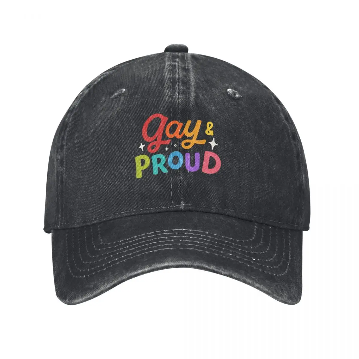 

Gay & Proud Baseball Cap Sports Cap tea Hat derby hat Cosplay Women's Beach Outlet 2024 Men's