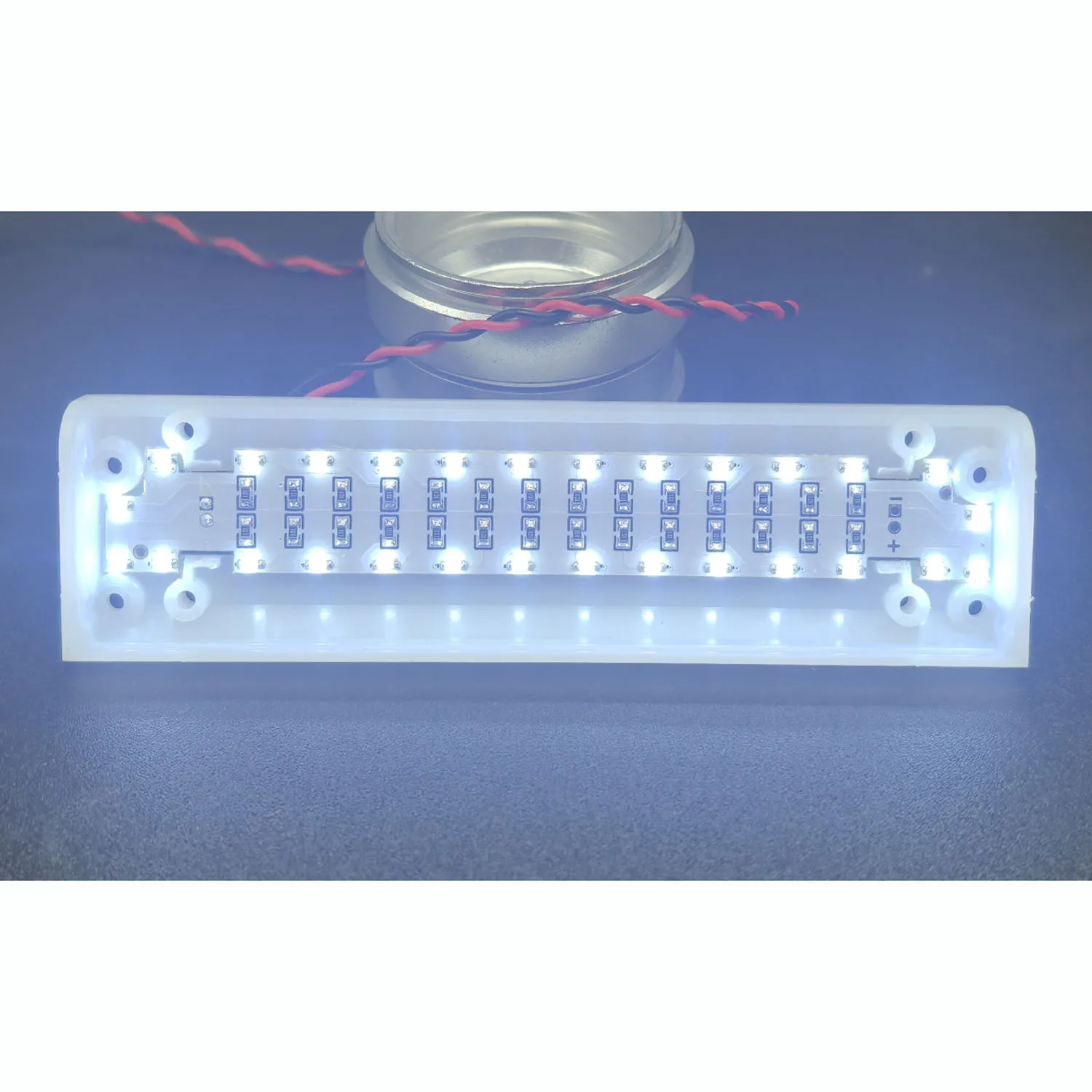 DIY 5V Plastic Light Box For 1/14 TAMIYA Radio Controlled Tractor Truck SC 770S 56379 Model Lorry Part Upgrade Accessories