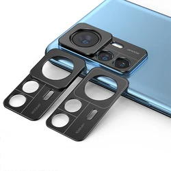 For Xiaomi 12T Pro Rear Camera Lens Cover Case for Xiaomi 12TPro Back Aluminum Alloy Metal Camera Protector Lens Ring Film