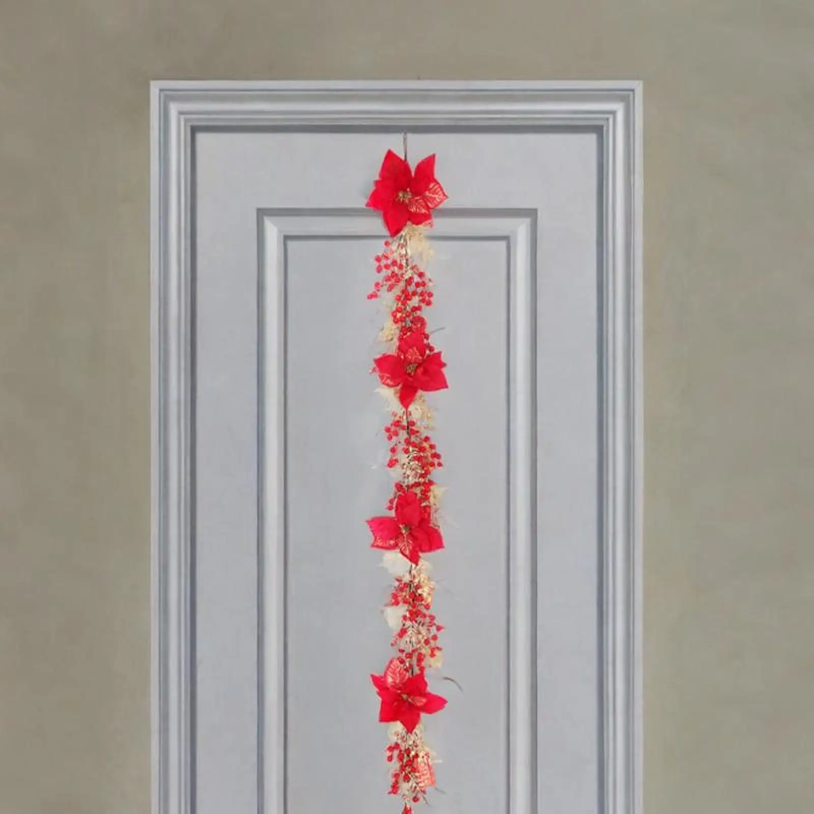

Chinese Red Berries Pendant Spring Festival Decor Doorway Decorative Fireplace