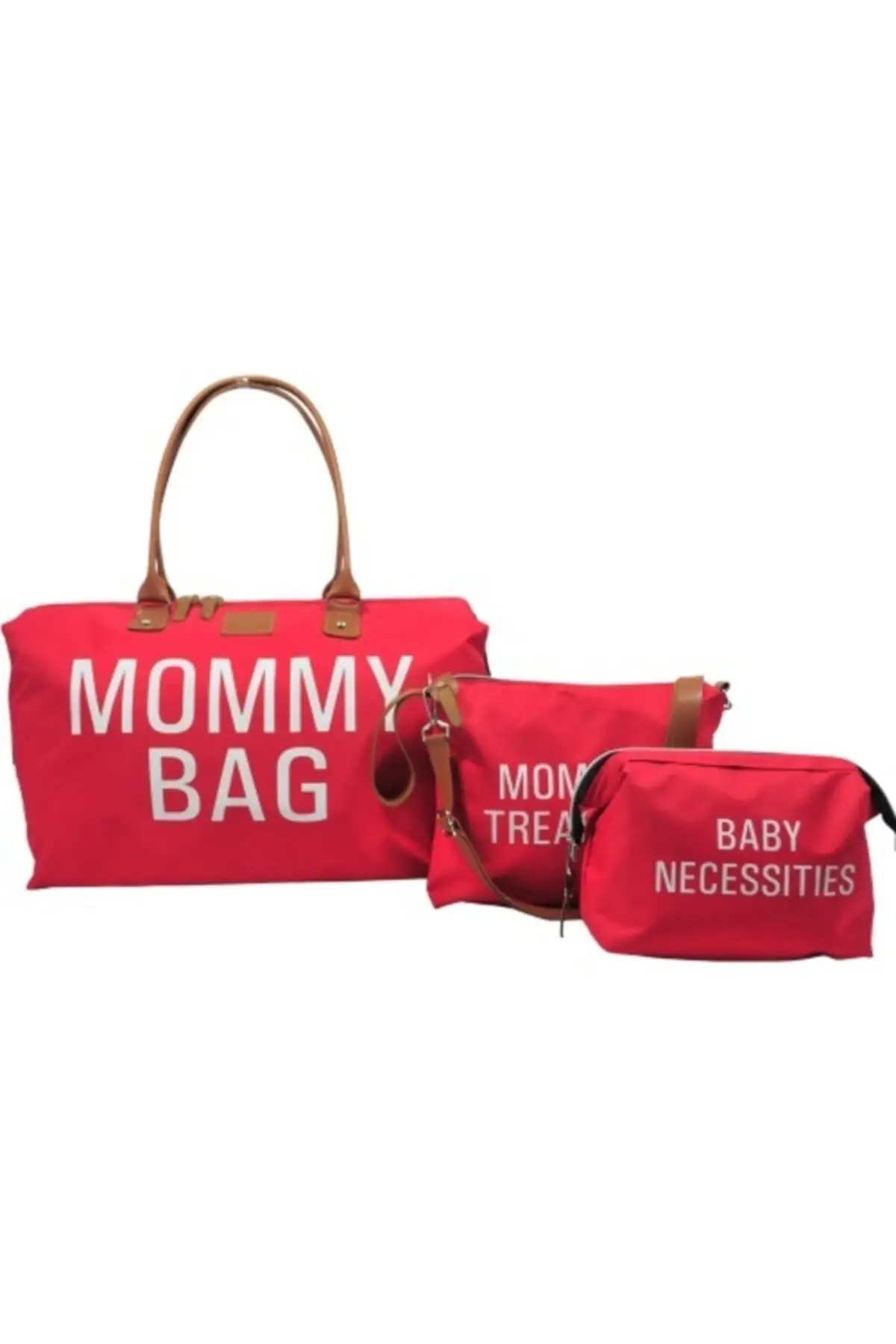 

Mommy Bag Design 3 Pcs Set Red Baby Mommy Baby Care And Women Bag 2022 Mommy Bag Stroller Organizer Changing Travel Backpack