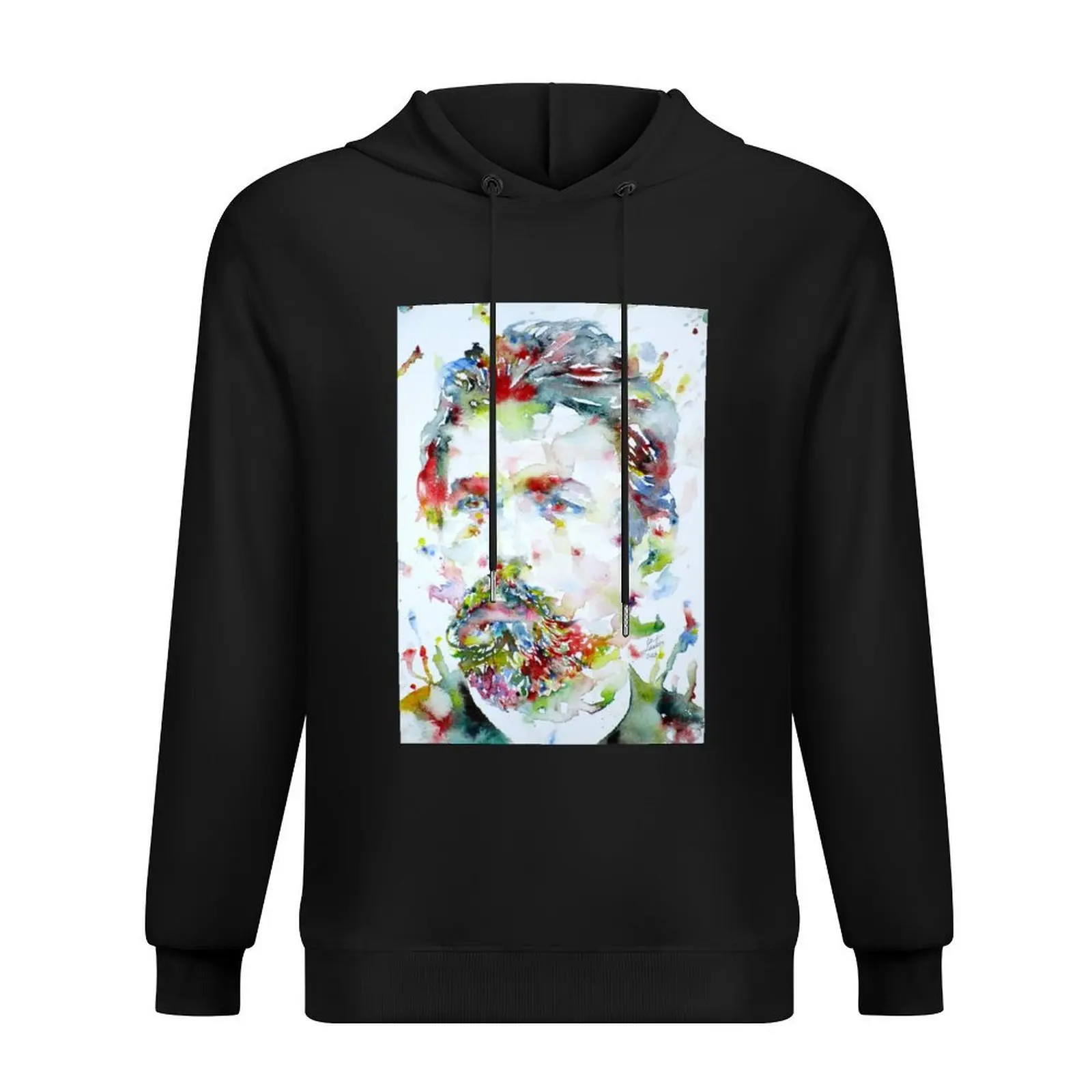 

ANTON CHECHOV - watercolor portrait.4 Hoodie mens clothes korean clothes mens designer clothes korean autumn men hoodie