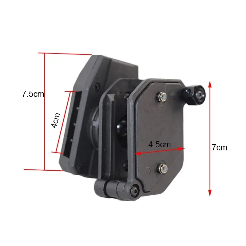 

IPSC Magazine Pouch Case Multi-angle speed Holster Adjustment Hunting Tactical Mag Carrier Pouch for 1911/G17/HI-CAPA/PX4/XDM