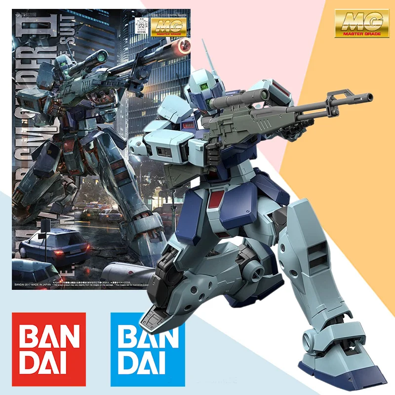 

Bandai Original BOX MG MASTER GRADE 1/100 RGM-79SP GM SNIPER 2 Aninm ActionFigureAssembly Model Kit Toy Gift for Children