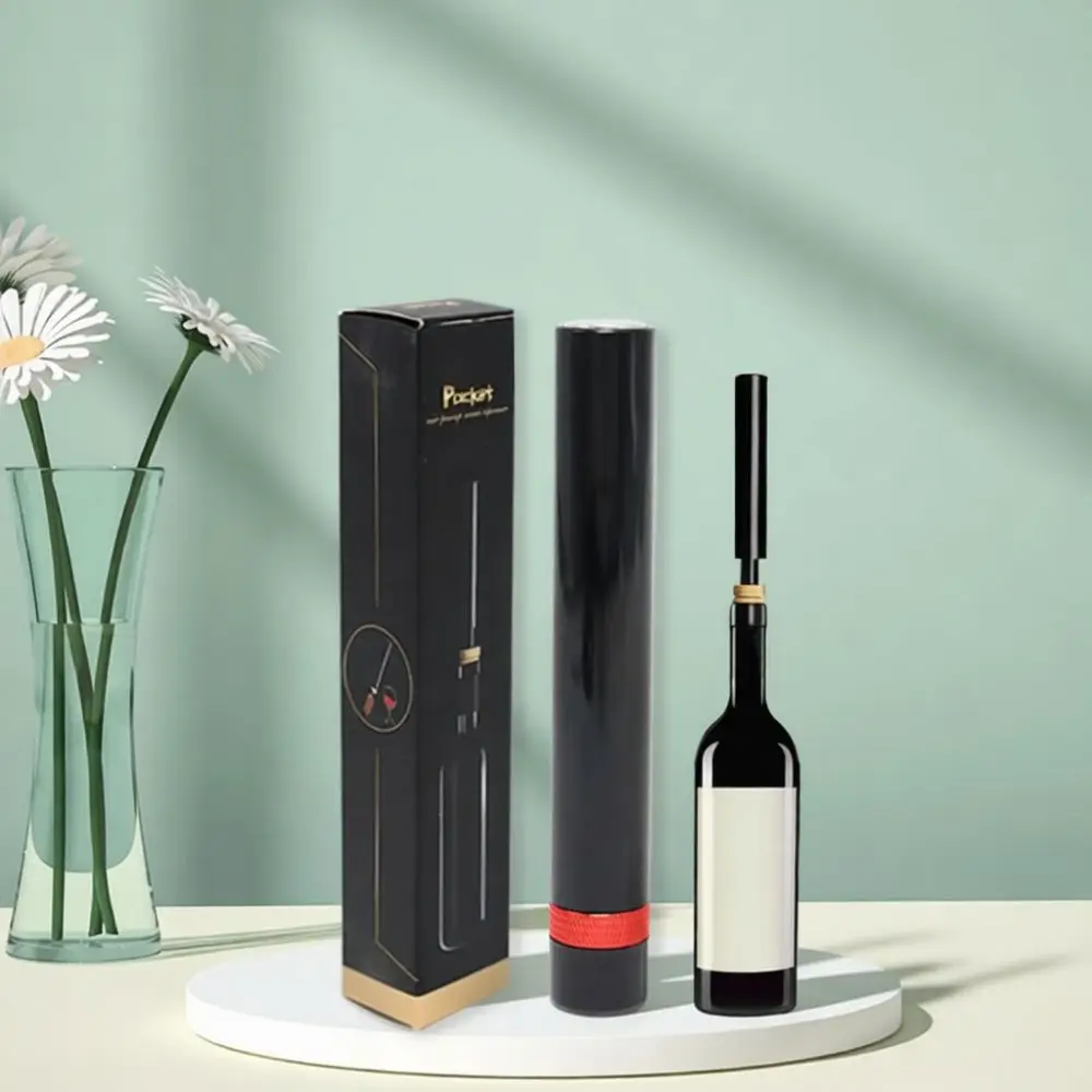 Creative Wine Bottle Opener Needle Type Air Pump Cork Popper Efficient Corkscrew Modern Minimalist Barware Equipment