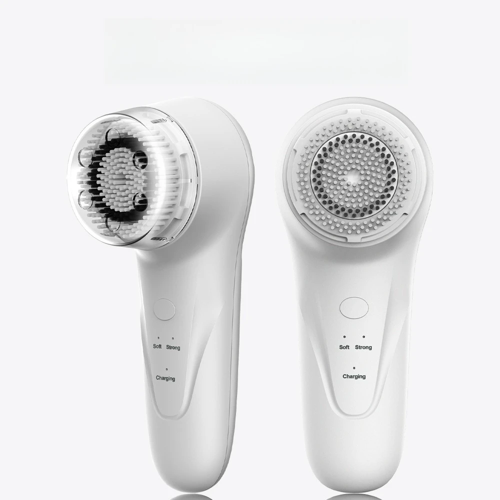Dispositivo de limpeza facial recarregável – vibração 3D para remoção de cravo, cuidados com a pele de spa