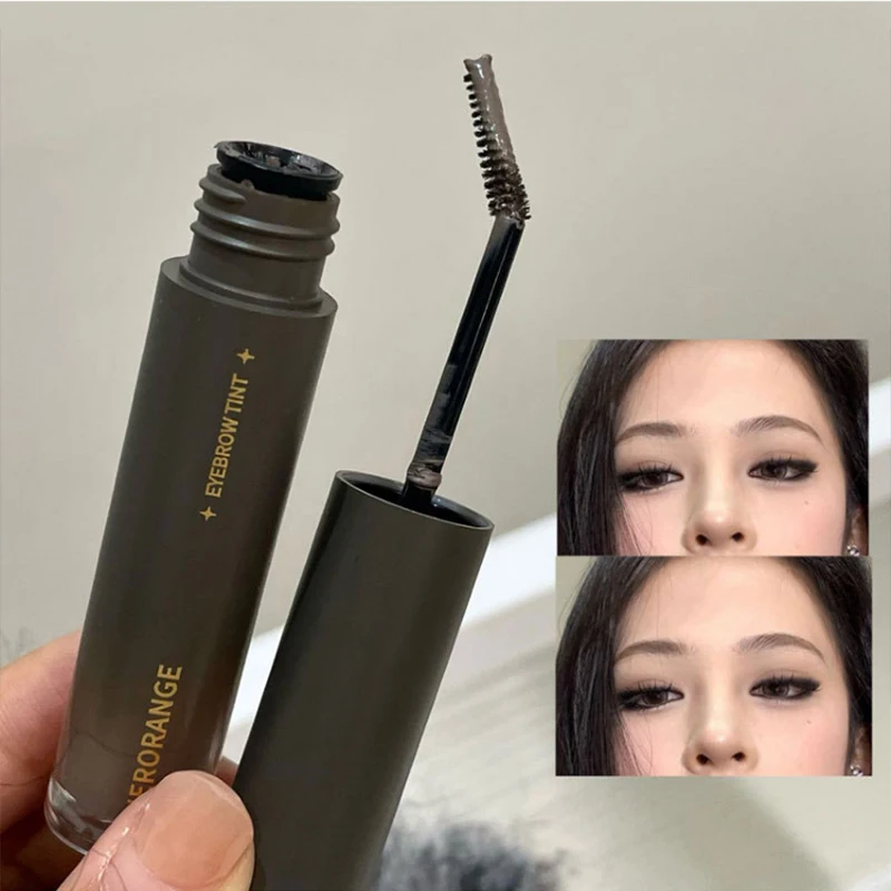 Creme de sobrancelha corante de Natal feminino, duradouro natural, estilo estereográfico, criar maquiagem, maquiagem natural