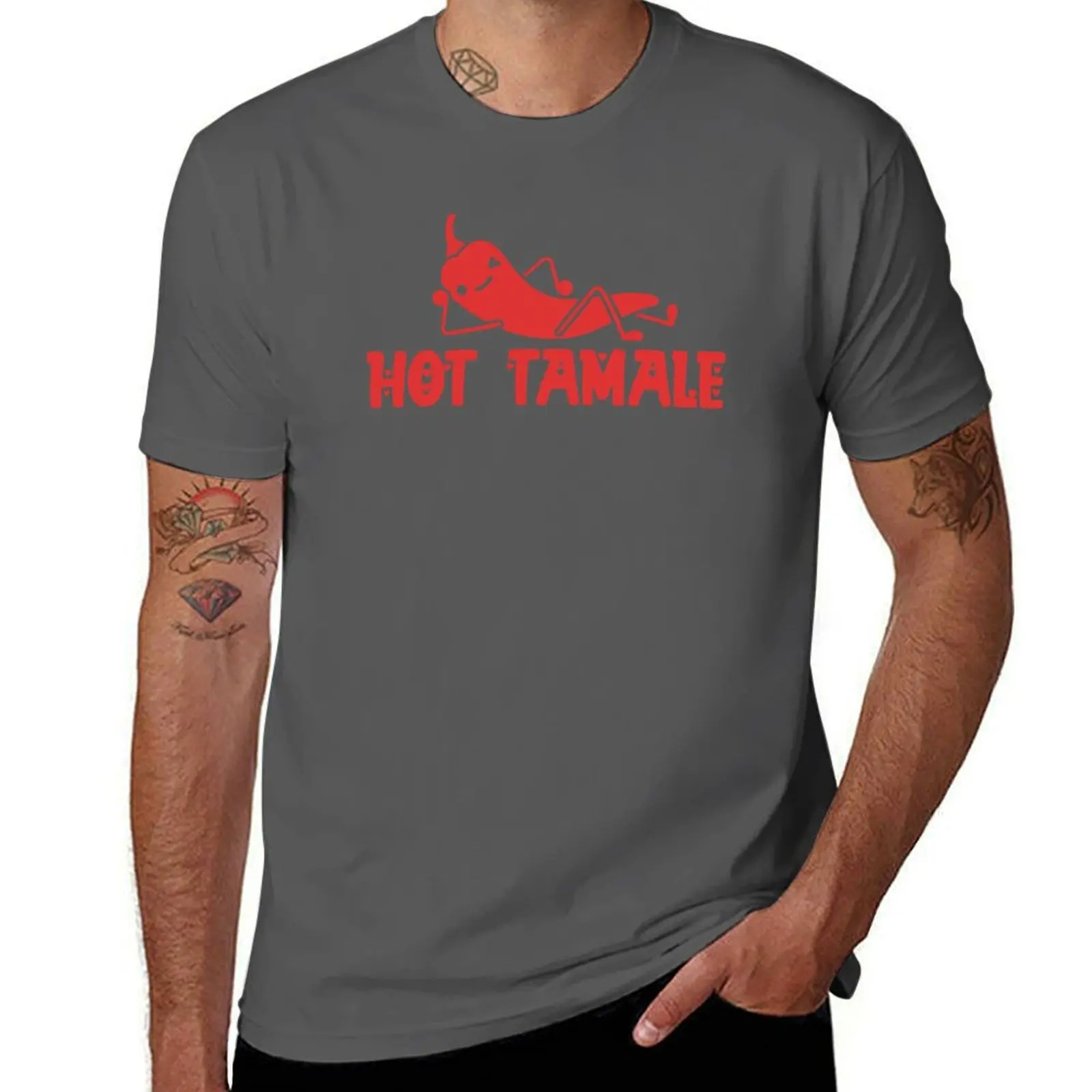 Hot Tamale T-Shirt luxury designer anime stuff vintage t shirt men