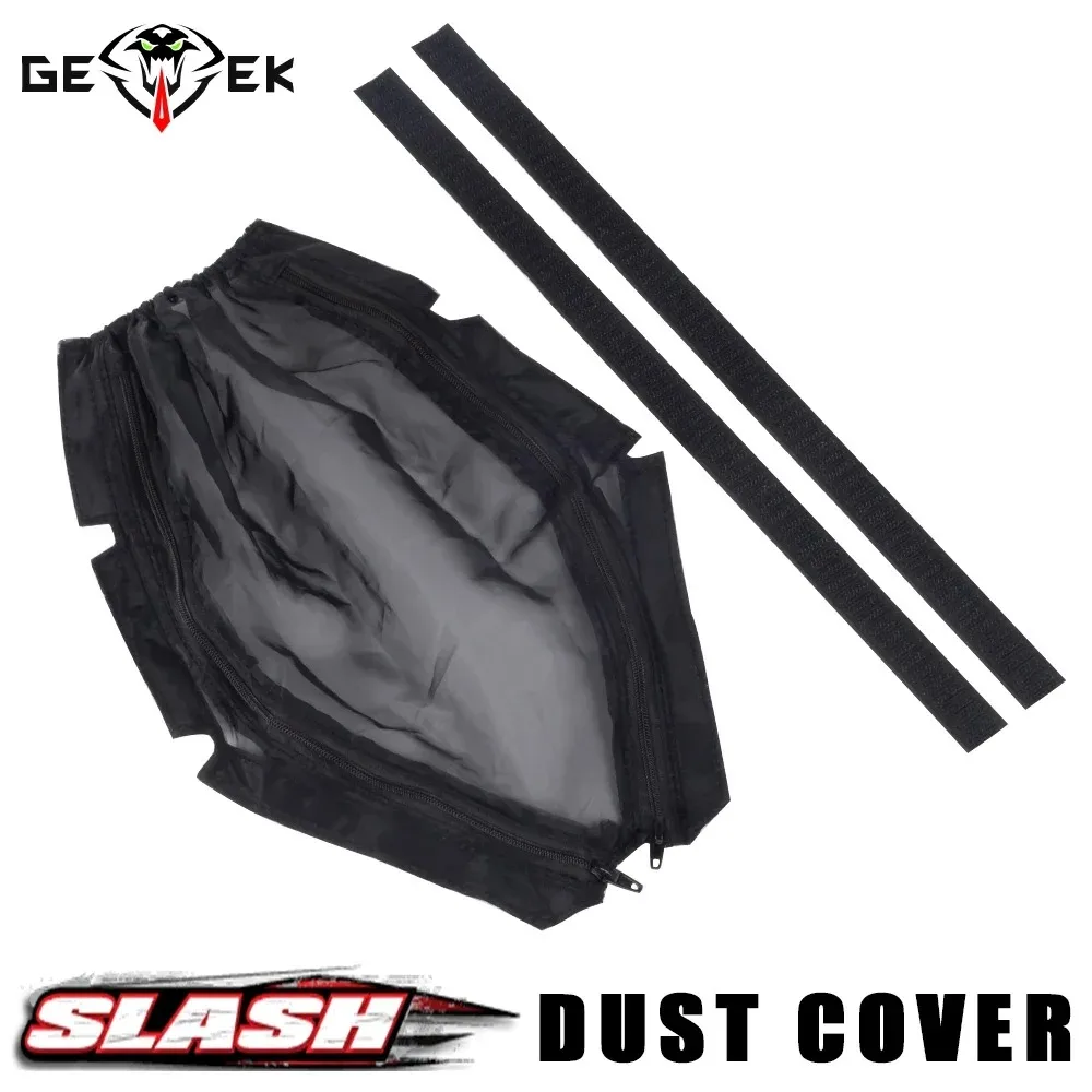 Capa Protetora de Chassi para Caminhão RC 1/10 Short Course, Impermeável, Rede de Nylon com Zíper para SLASH REMO HOBBY Huanqi HQ 727