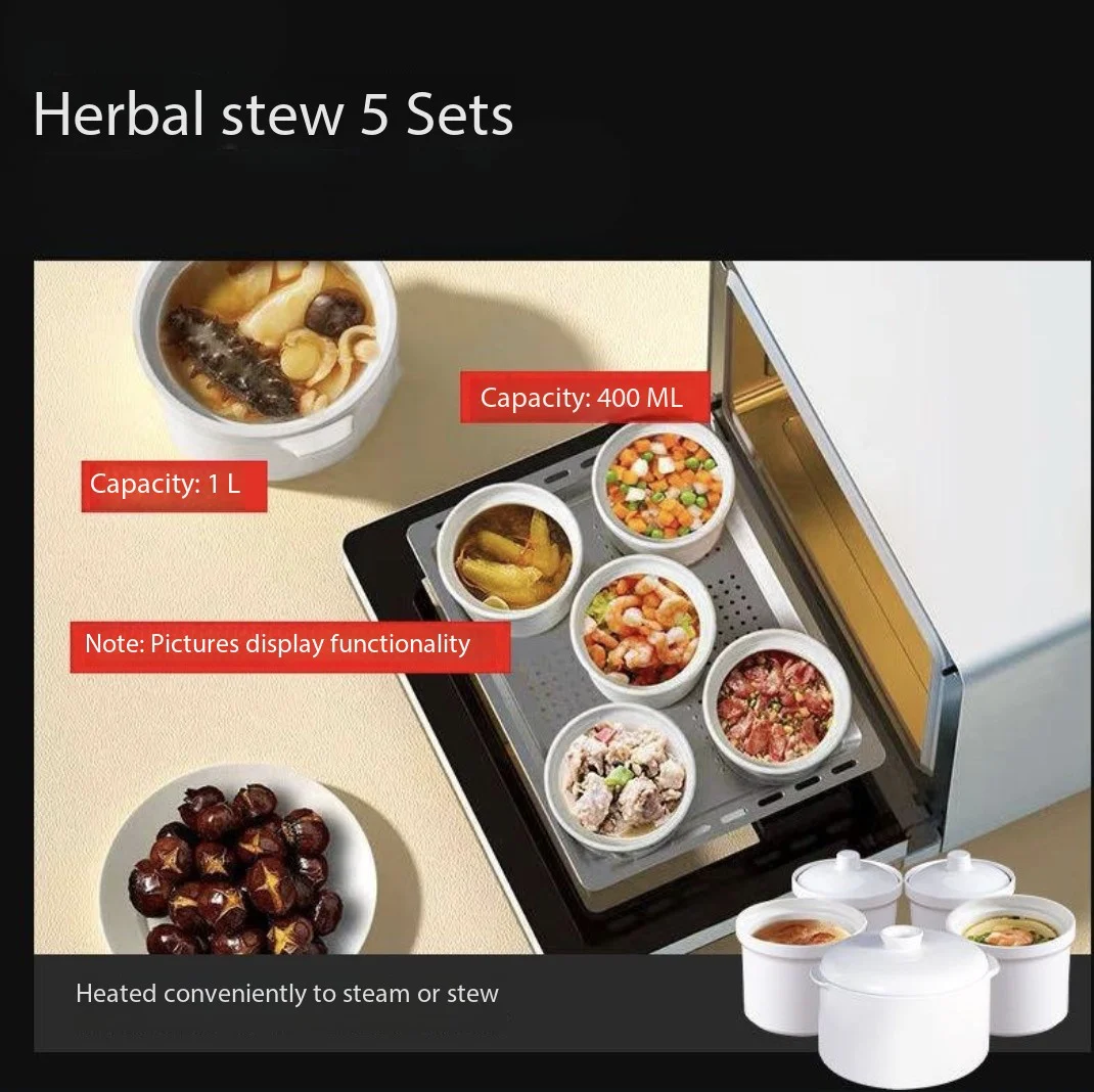 New Multifunctional Steaming Baking Machine Household Intelligent Baking Electric Fryer Microwave Oven Large Capacity Desktop