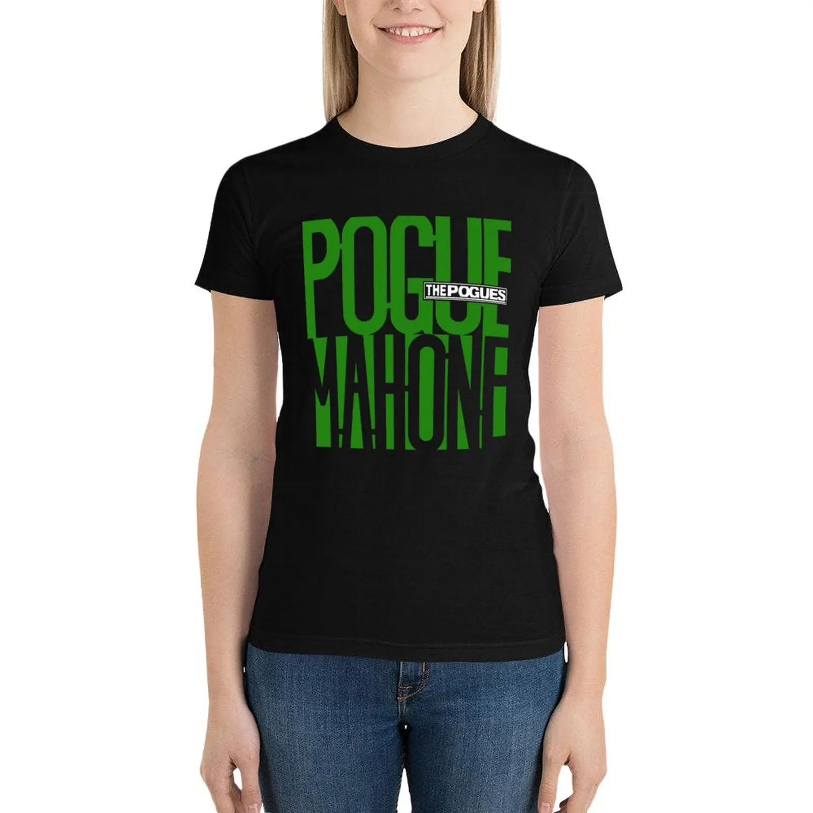 

Pogues T-Shirt graphics tees funny aesthetic clothes western t shirts for Women