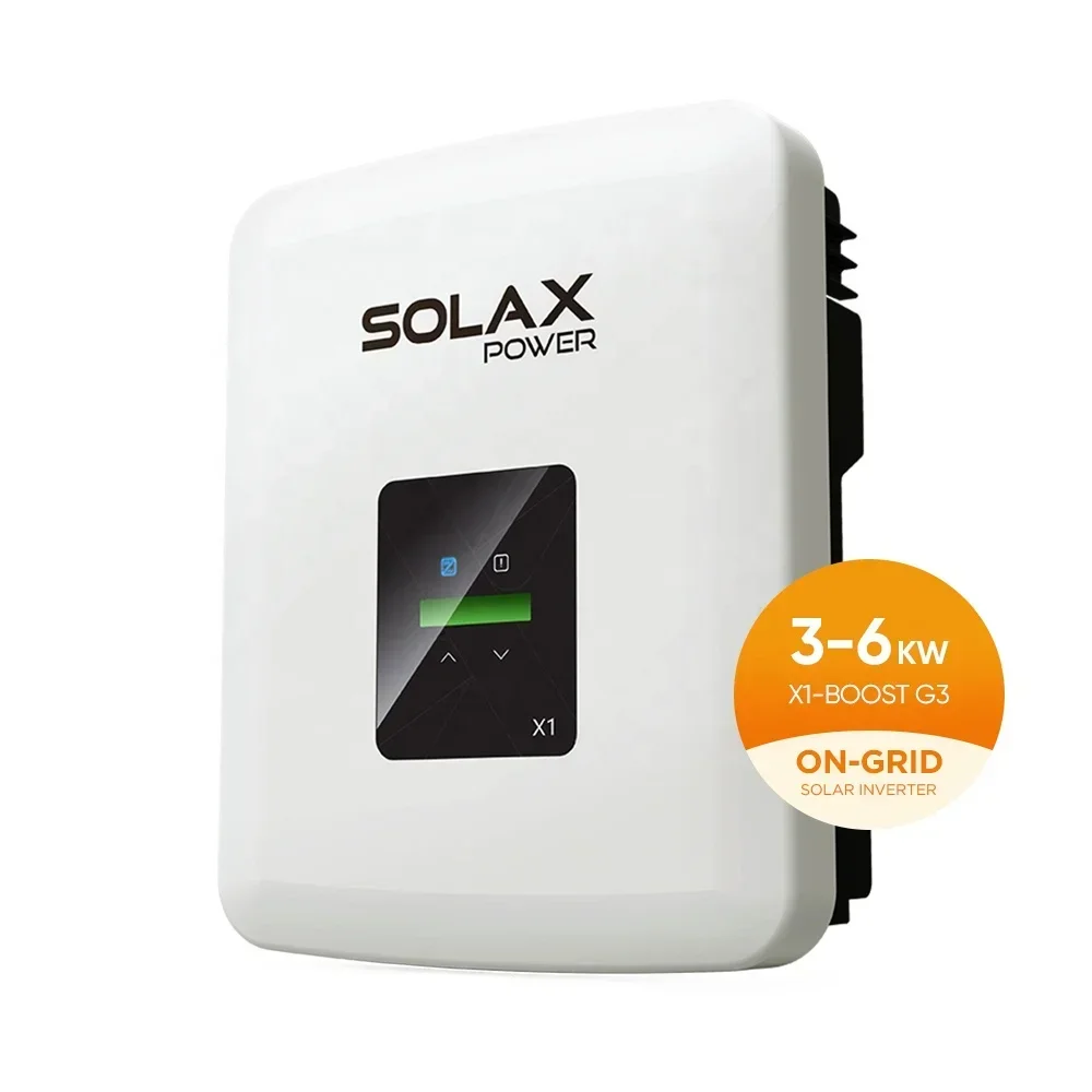 

Solax Onduleur X1 Boost On Grid Solar Inverters 3Kw 3.6Kw 5Kw 5.5Kw 6Kw 10Kw 48V Pure Sine Wave Power Hybrid Inverter