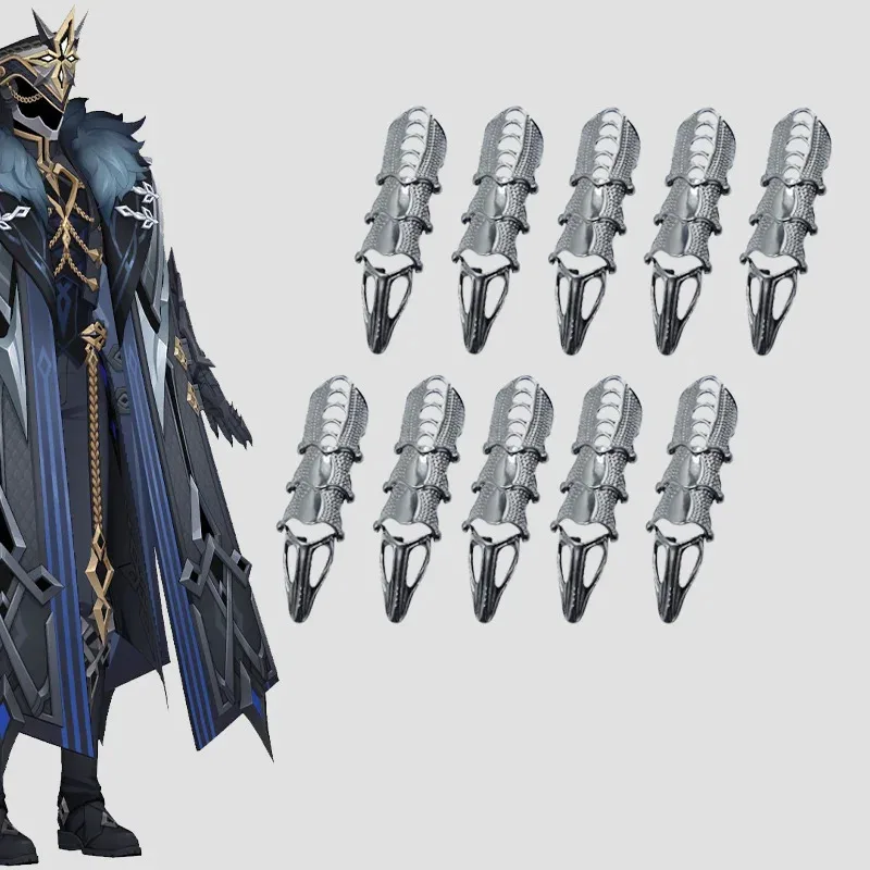 Fatui o capitão cosplay traje il capitano peruca roupa genshin botas de impacto luvas estilo anime festa de halloween roleplay terno