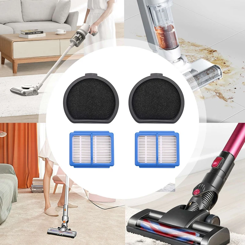 Filter And Pre Motor Filter,Hygiene Filter Replacement Filter Accessories And Clean Brush For AEG QX9 Vacuum Cleaner