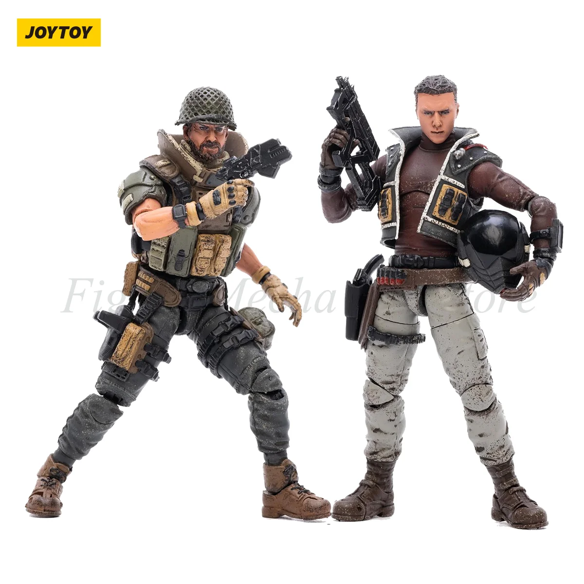 JOYTOY 1/18 Action Figure 01st Steel Legion Mercenary Wasteland Scavengers Ariadna Anime Collection Military Model Free Shipping