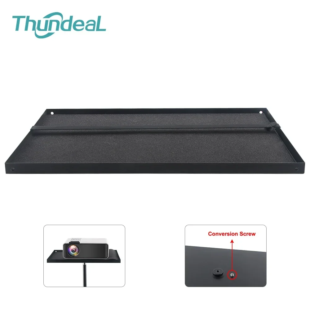 1pcs Sound Card Projector Tray Tripod Stand Smartphone Camera Laptop Microphone Bracket Platform with 1/4inch Screw Adapter