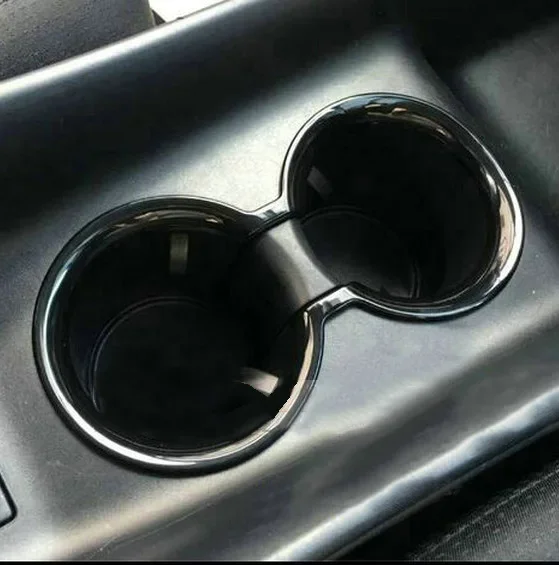 

Глянцевый черный салон автомобиля, центральная консоль, держатель для чашки, накладки для Toyota Prius Prime PHV 2016-2022, украшение на приборную панель