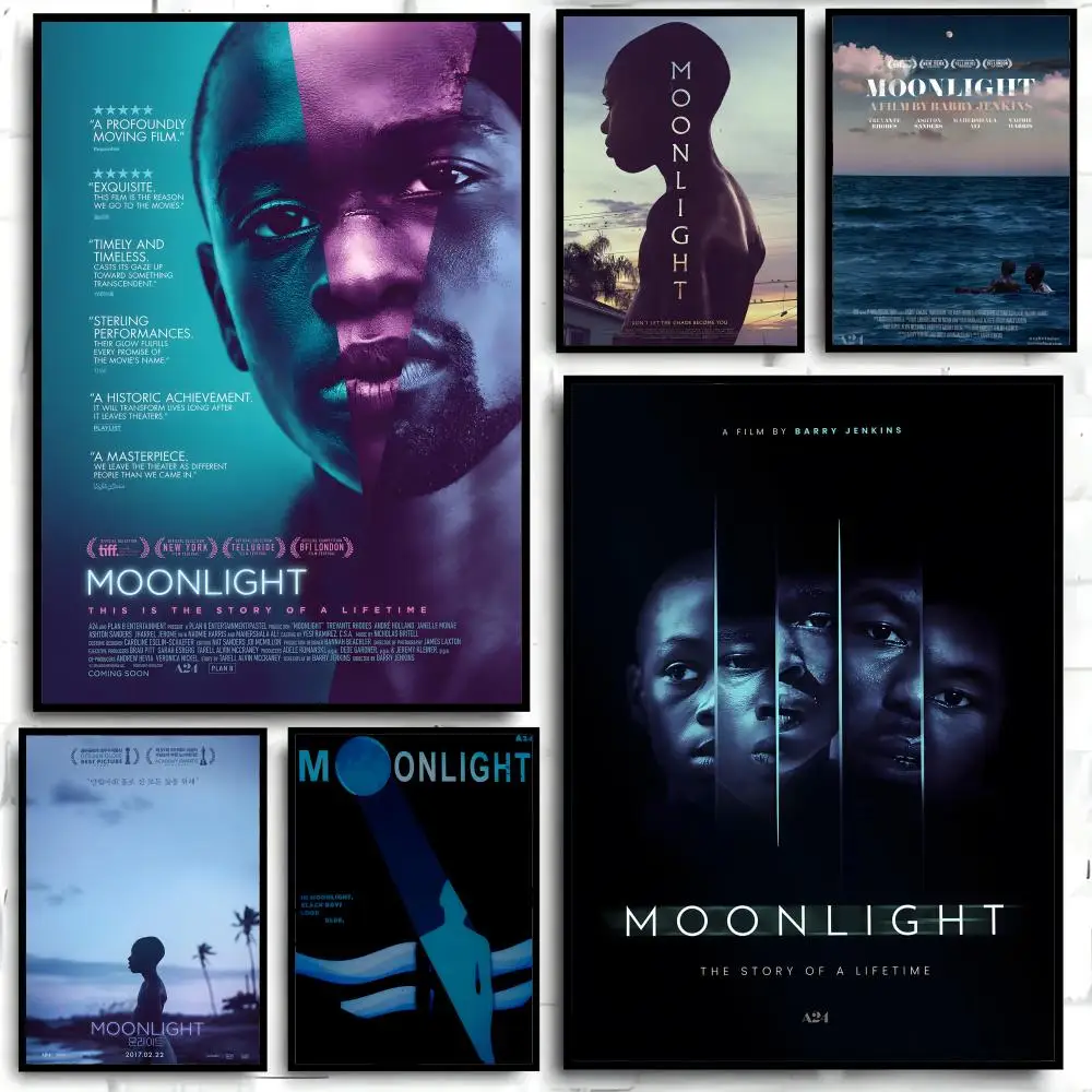 Movie Moonlight Poster Poster decorative paintings, wall hangings for study living room, personalized home