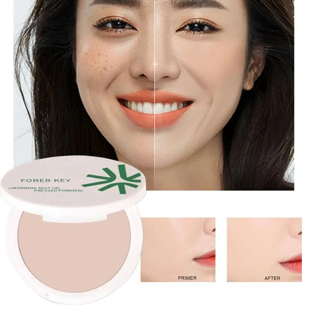 Rosto mineral pressionado óleo controle base natural suave pó configuração maquiagem cores pó corretivo 2 acabamento a2e8