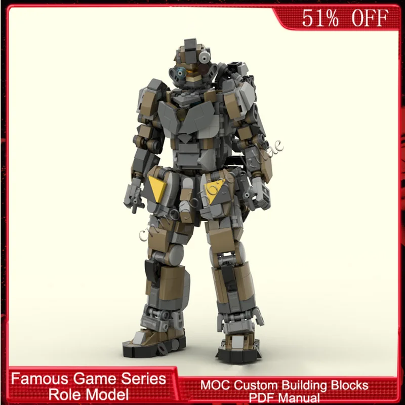 949 PCS Série de Personagens de Jogos Populares Forge Artisan MOC Personalize Blocos de Construção Modulares Design Criativo Brinquedo DIY Presente de Natal